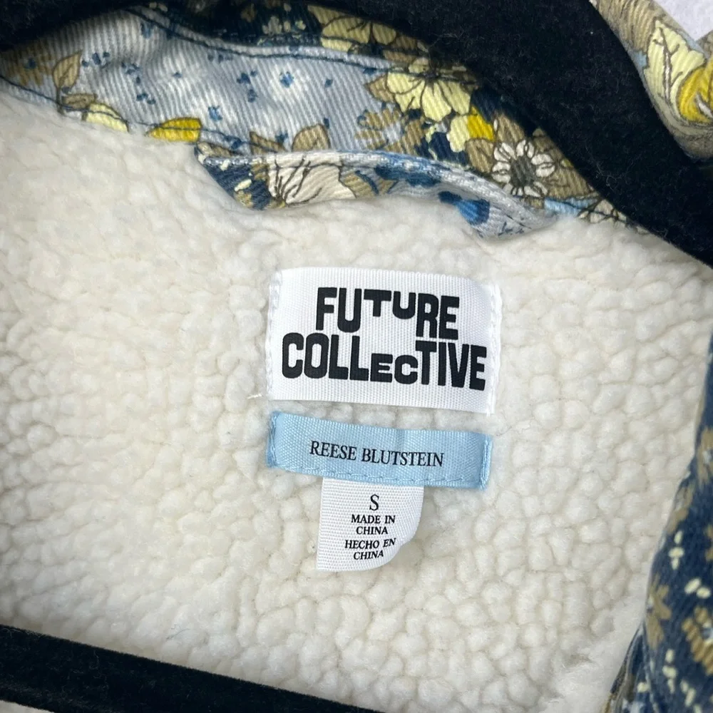 Future Collective‎ Cottagecore Oversized Trucker Denim Jacket